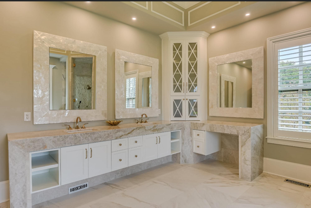 Taj Mahal Quartzite Bathroom  Beautiful bathrooms, Taj mahal quartzite,  Bathroom